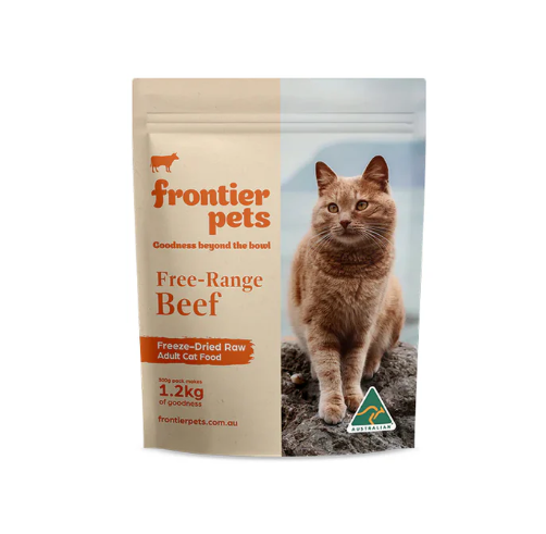 Experience the Ultimate Flavor with Frontier Pets Beef Cat Food!